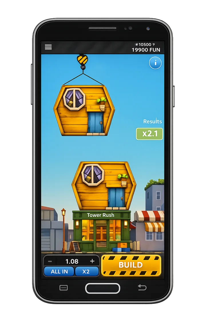 Tower Rush on Mobile Devices